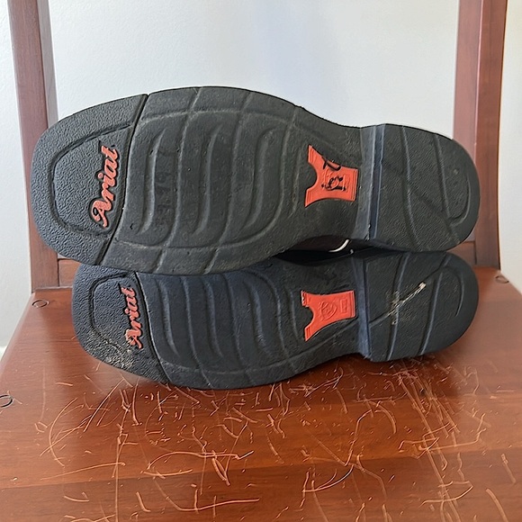 Ariat Embroidered Brown Leather Cowboy Boots - Picture 4 of 12